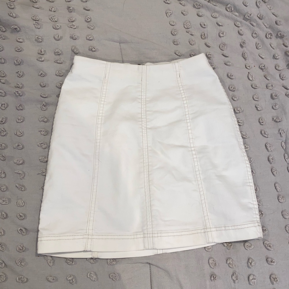 FREE PEOPLE WHITE SKIRT
